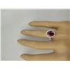 Image 6 : 3.44 CTW Ruby 14K White Gold Diamond Ring
