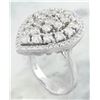 Image 3 : 2.23 CTW Diamond 18K White Gold Ring