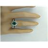 Image 5 : 1.70 CTW Emerald 18K White Gold Diamond Ring