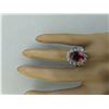 Image 5 : 7.07 CTW Tourmaline 14K White Gold Diamond ring