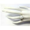 Image 4 : 6.67 CTW Natural Opal And Diamond Ring 14K Solid Yellow Gold