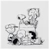 Image 1 : Peanuts, "Family" Hand Numbered Limited Edition 3D Decoupage with Certificate of Authenticity.