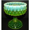 Image 1 : VASELINE GLASS OPEN COMPOTE