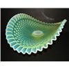 Image 3 : FENTON VASELINE GLASS BANANA BOWL