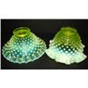 Image 3 : PAIR OF VASELINE GLASS SERVING DISHES