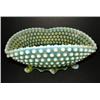 Image 2 : VASELINE GLASS TRI-FORM FOOTED BOWL