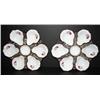 Image 1 : PAIR OF PORCELAIN OYSTER PLATES