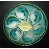 Image 1 : MAJOLICA STYLE OYSTER PLATE