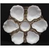 Image 1 : PORCELAIN OYSTER PLATE