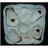 Image 1 : PORCELAIN OYSTER PLATE