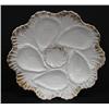 Image 1 : PORCELAIN OYSTER PLATE