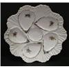 Image 1 : PORCELAIN OYSTER PLATE