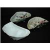Image 1 : LOT OF 3 OYSTER DISHES