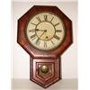 Image 1 : ANSONIA WALNUT WALL REGULATOR CLOCK