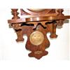 Image 3 : VICTORIAN ROSEWOOD WALL CLOCK