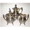 Image 1 : 3 PIECE SILVERPLATE COFFEE SERVICE