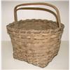 Image 2 : SMALL PRIMITIVE SPLINT-OAK BASKET