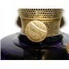 Image 4 : COBALT BLUE LINCOLN DRAPE ALADDIN LAMP