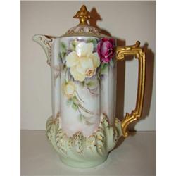 PORCELAIN CHOCOLATE POT