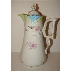 PORCELAIN CHOCOLATE POT