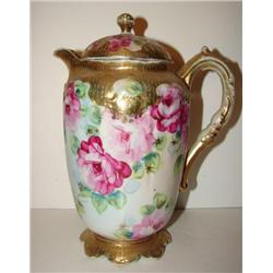 PORCELAIN CHOCOLATE POT