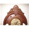Image 2 : VICTORIAN WALNUT MANTEL CLOCK