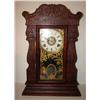 Image 1 : OAK GINGERBREAD MANTEL CLOCK