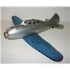 Image 2 : VINTAGE PRESSED STEEL TOY AIRPLANE
