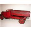 Image 3 : VINTAGE PRESSED STEEL TOY DUMP TRUCK