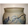 Image 2 : BLUE DECORATED STONEWARE CROCK