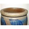 Image 3 : BLUE DECORATED STONEWARE CROCK