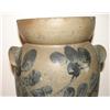 Image 2 : BLUE DECORATED STONEWARE CROCK