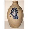 Image 1 : BLUE DECORATED STONEWARE JUG