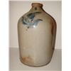 Image 1 : BLUE DECORATED STONEWARE JUG