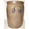 Image 4 : BLUE DECORATED STONEWARE CROCK