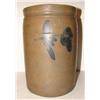 Image 1 : BLUE DECORATED STONEWARE CROCK