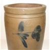 Image 2 : BLUE DECORATED STONEWARE CROCK