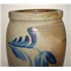 Image 3 : BLUE DECORATED STONEWARE CROCK