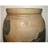 Image 2 : BLUE DECORATED STONEWARE CROCK