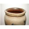 Image 3 : BLUE DECORATED STONEWARE CROCK