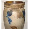 Image 3 : BLUE DECORATED STONEWARE CROCK