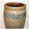 Image 2 : BLUE DECORATED STONEWARE CROCK