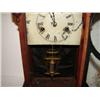 Image 2 : VICTORIAN ROSEWOOD STEEPLE CLOCK