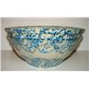 Image 1 : BLUE & WHITE SPATTERWARE BOWL