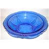Image 2 : ROYAL BLUE LACE SERVING BOWL