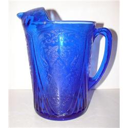 ROYAL BLUE LACE PITCHER