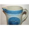 Image 2 : BLUE SALT GLAZED STONEWARE PITCHER