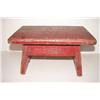 Image 1 : PRIMITIVE WOODEN FOOT STOOL