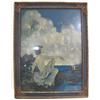 Image 1 : FRAMED MAXFIELD PARRISH PRINT