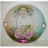 Image 1 : FLORAL DECORATED PORCELAIN PLATE